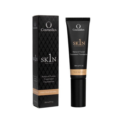 O Cosmedics Natural Fusion Treatment Foundation - Amber 400 on white background