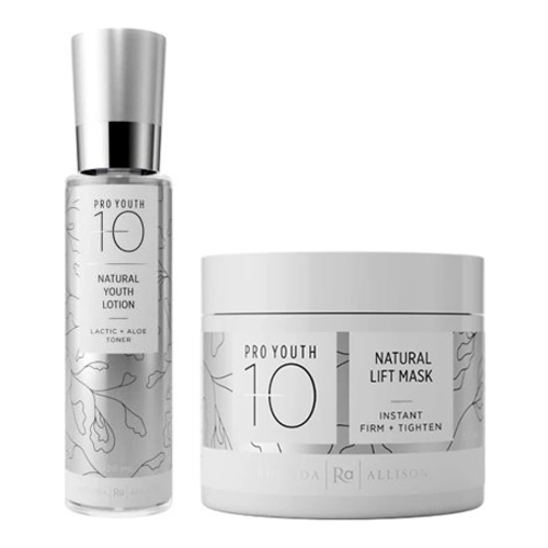 Rhonda Allison Pro Youth Natural Lift Masque Set on white background