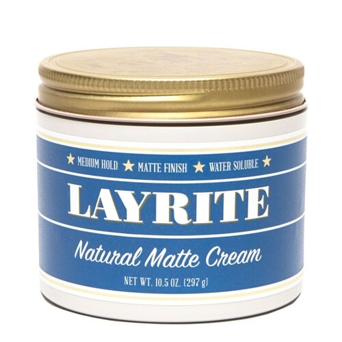 Layrite Natural Matte Cream on white background
