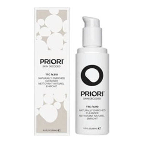 Priori Naturally Enriched Cleanser on white background