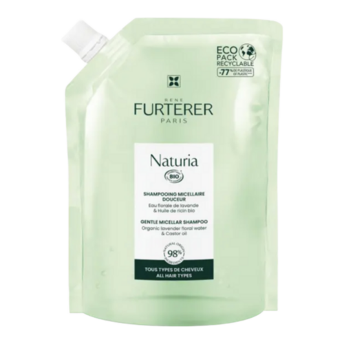 Rene Furterer Naturia Gentle Micellar Shampoo on white background