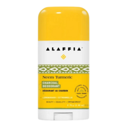 Neem Turmeric Charcoal Deodorant - Lemongrass