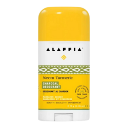Neem Turmeric Charcoal Deodorant - Mandarin Ginger
