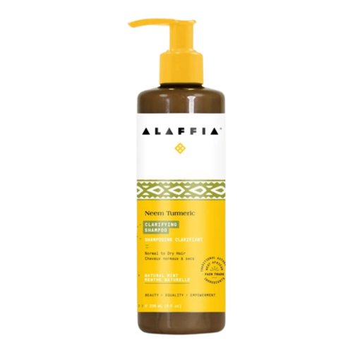 Flora Neem Turmeric Clarifying Shampoo - Natural Mint on white background