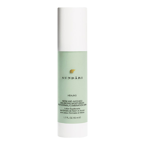 Sundari Neem and Avocado Balancing Moisturizer on white background