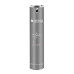 Night Cream on white background