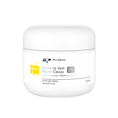 ProDerm AHA 5% Night Cream on white background