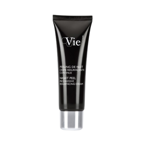 Vie Collection Night Peel Progressive Resurfacing Cream on white background