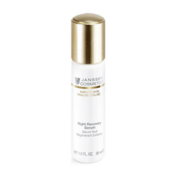 Night Recovery Serum on white background