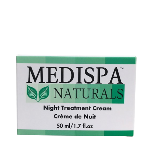 Medispa Naturals Night Treatment Cream on white background