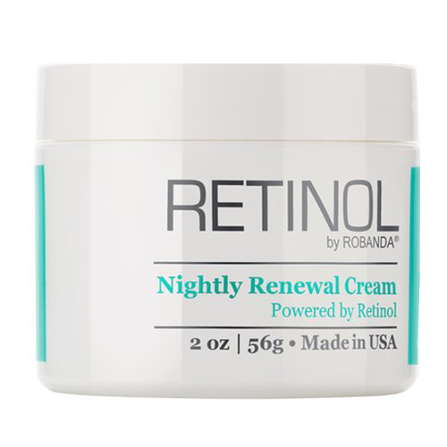 Retinol by Robanda Nightly Renewal Cream, 56g/2 oz