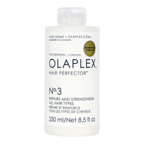 OLAPLEX No. 3 Hair Perfector Repairing Treatment on white background
