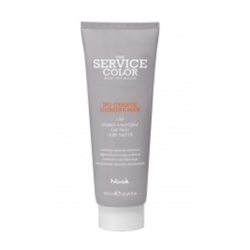 No Orange Conditioner on white background