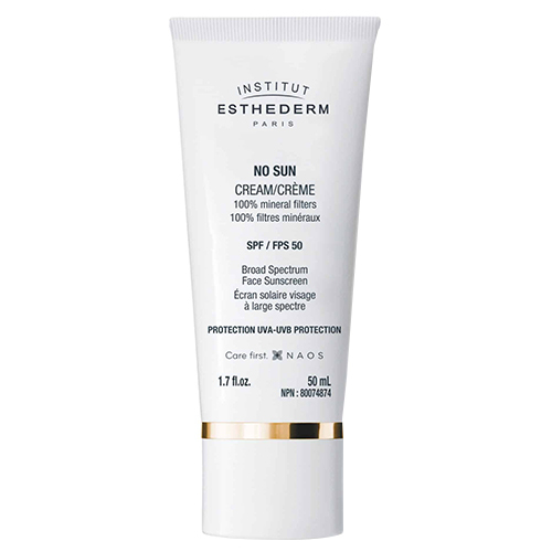 Institut Esthederm No Sun SPF 50 on white background