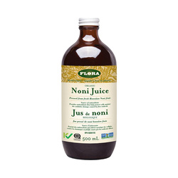 Noni Juice (Fresh Hawaiian) on white background