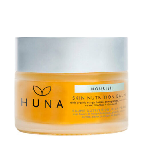 Huna Nourish Skin Nutrition Balm Vegan on white background