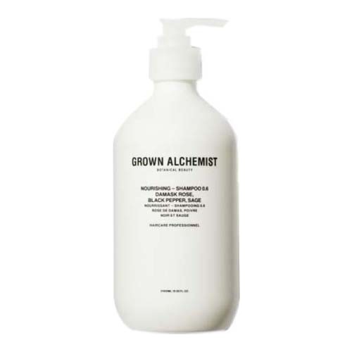 Grown Alchemist Nourishing - Shampoo 0.6 Damask Rose Black Pepper Sage, 500ml/16.9 fl oz