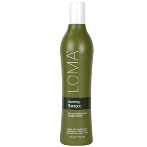 Loma Organics Nourishing Shampoo on white background