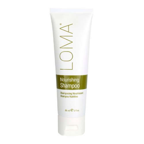 Loma Organics Nourishing Shampoo on white background