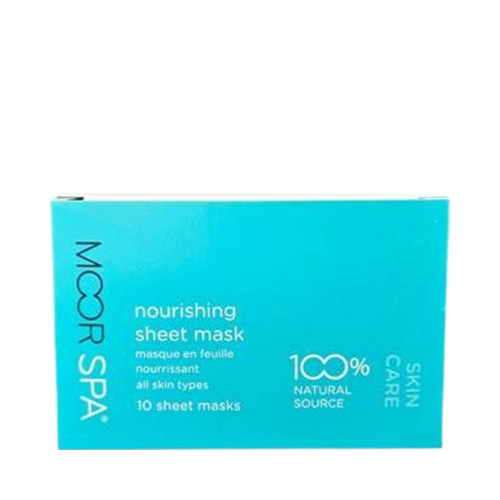 Moor Spa Nourishing Sheet Mask on white background