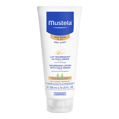 Mustela Nourishing Lotion with Cold Cream, 200ml/6.8 fl oz