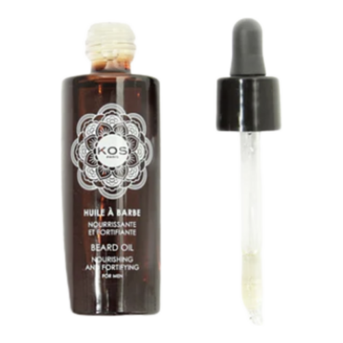 Kos Paris Nourishing and Fortifying Beard Oil on white background