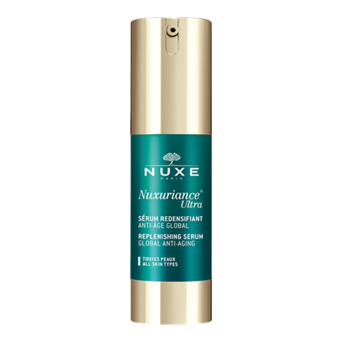 Nuxe Nuxuriance Ultra Serum on white background