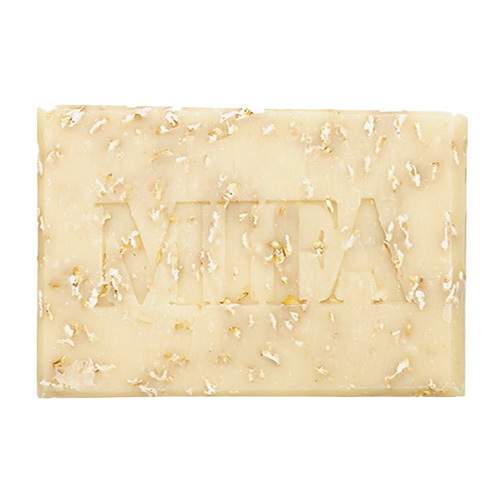 MIFA and Co OATMEAL SHEA Olive Oil Soap Bar on white background