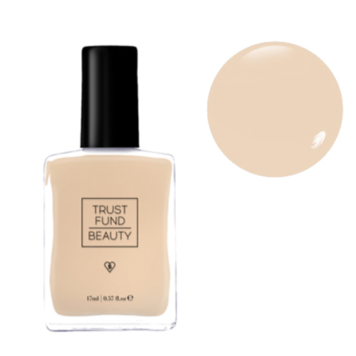 Trust Fund Beauty Nail Polish -  $12 Latte on white background