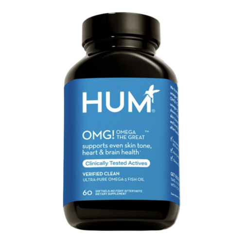 HUM Nutrition OMG! Omega The Great on white background