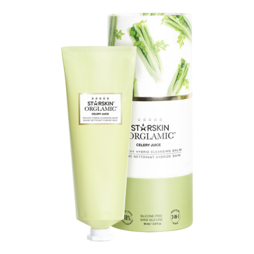 STARSKIN  Orglamic Celery Juice Cleansing Balm on white background