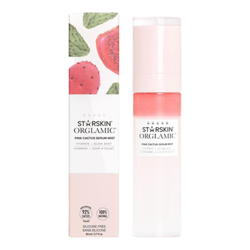 STARSKIN  ORGLAMIC Pink Cactus Serum Mist, 80ml/2.71 fl oz