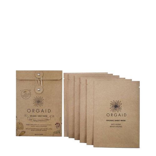 Orgaid Anti-Aging and Moisturizing Mask | Box on white background