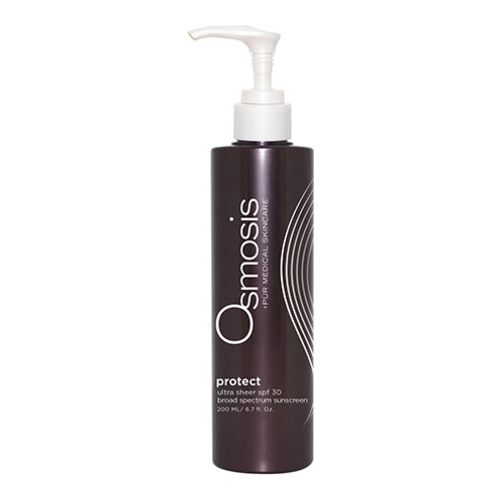 Osmosis Professional Protect Ultra Sheer SPF 30 on white background