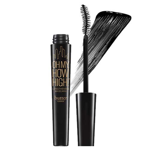 butter LONDON Oh My, How High! Lengthening Mascara - Monumental Black on white background