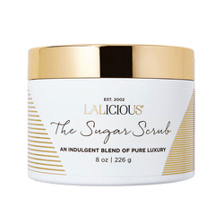 Oil Collection The Sugar Scrub on white background