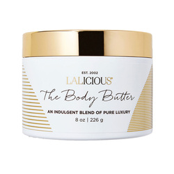 Oil Collection the Body Butter on white background