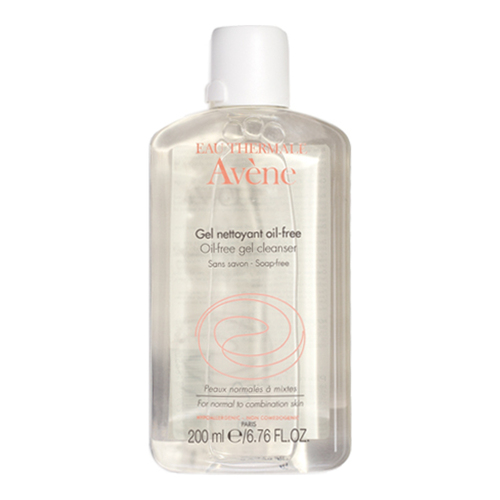 Avene Oil-free Gel Cleanser (Soap-free) on white background