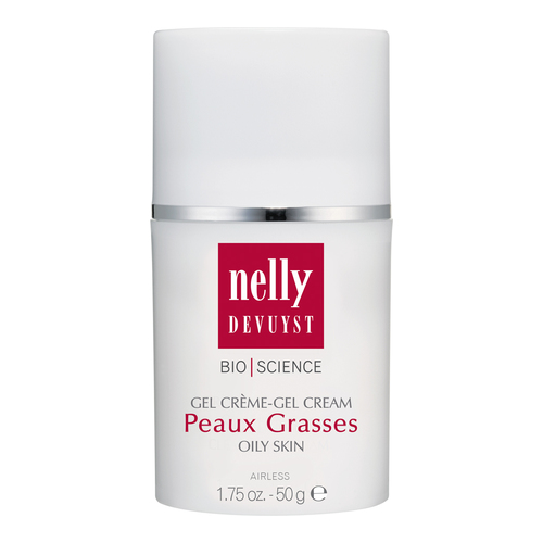 Nelly Devuyst Oily Skin Gel-Cream on white background