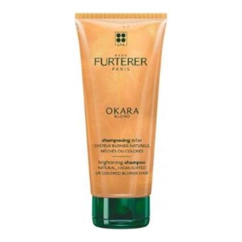 Rene Furterer Okara Blond Brightening Shampoo on white background