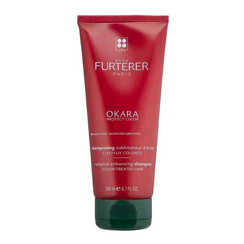 Rene Furterer Okara Color Protection Shampoo on white background