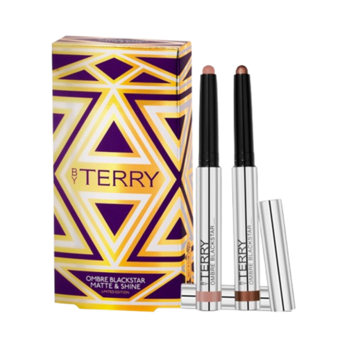 By Terry Ombre Blackstar Matte and Shine Gift Set Duo on white background