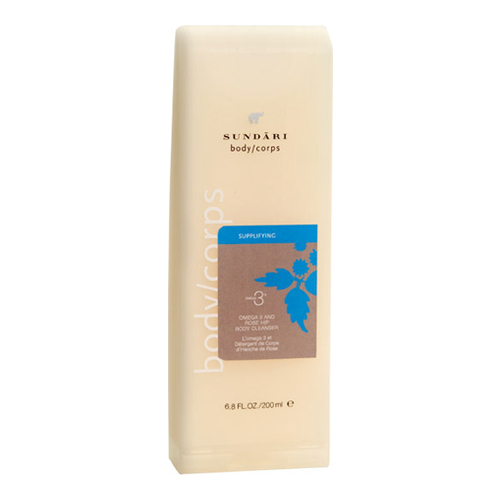 Sundari Omega 3 and Rose Hip Body Cleanser on white background