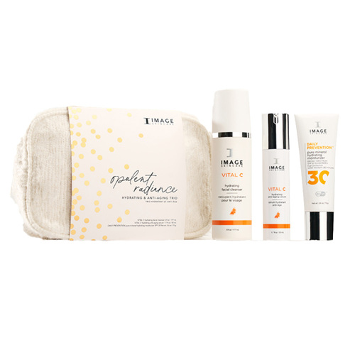Image Skincare Opulent Radiance Set on white background