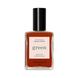 Green - Indian Summer on white background