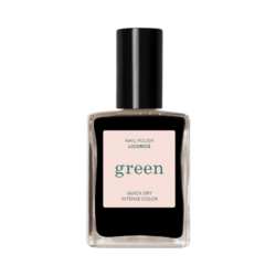 Green - Licorice on white background