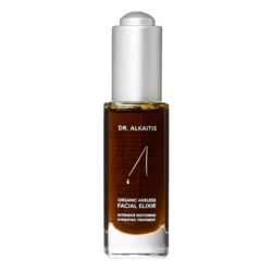 Organic Ageless Facial Elixir on white background