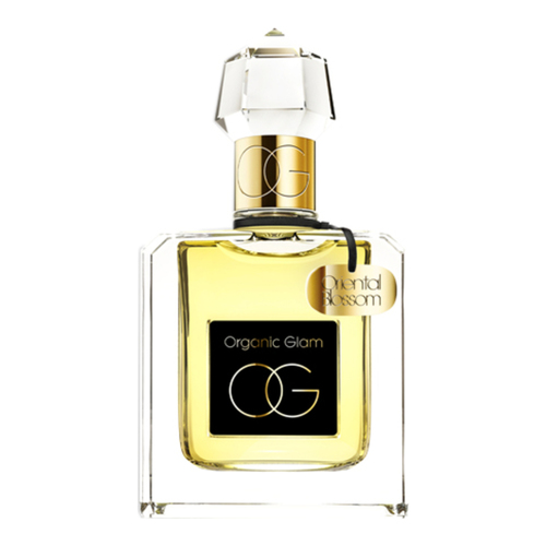 The Organic Pharmacy Organic Glam Eau de Parfum Oriental Blossom on white background