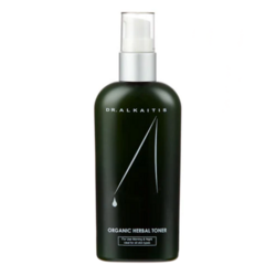 Organic Herbal Toner on white background