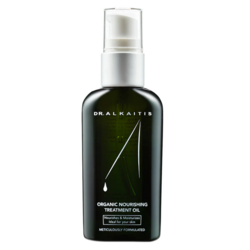 Organic Nourishing Treatment Oil on white background